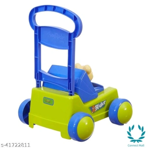 Divi Divine First Step Baby Sit-to-Stand Activity Walker, Baby Push Walker (Green, 6-18 Months) - 6-18 Months, Green, Plastic, Pull Along Toys, Pack Of :1